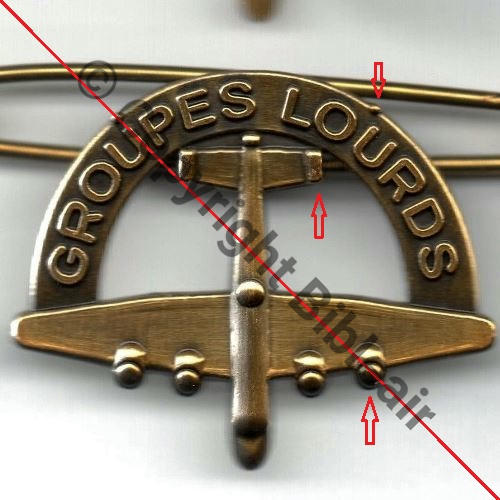 3134.EMGA COPIE GROUPES LOURDS  SM Dos lisse 2Anneaux Src.papymajor 21Eur(x2) 